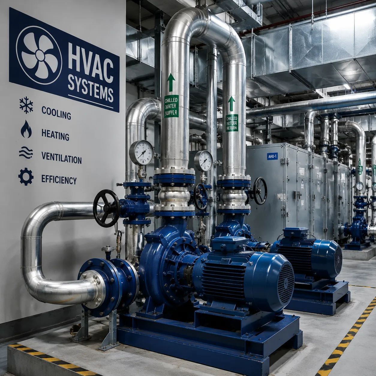 HVAC Chilled Water Pumps Karachi