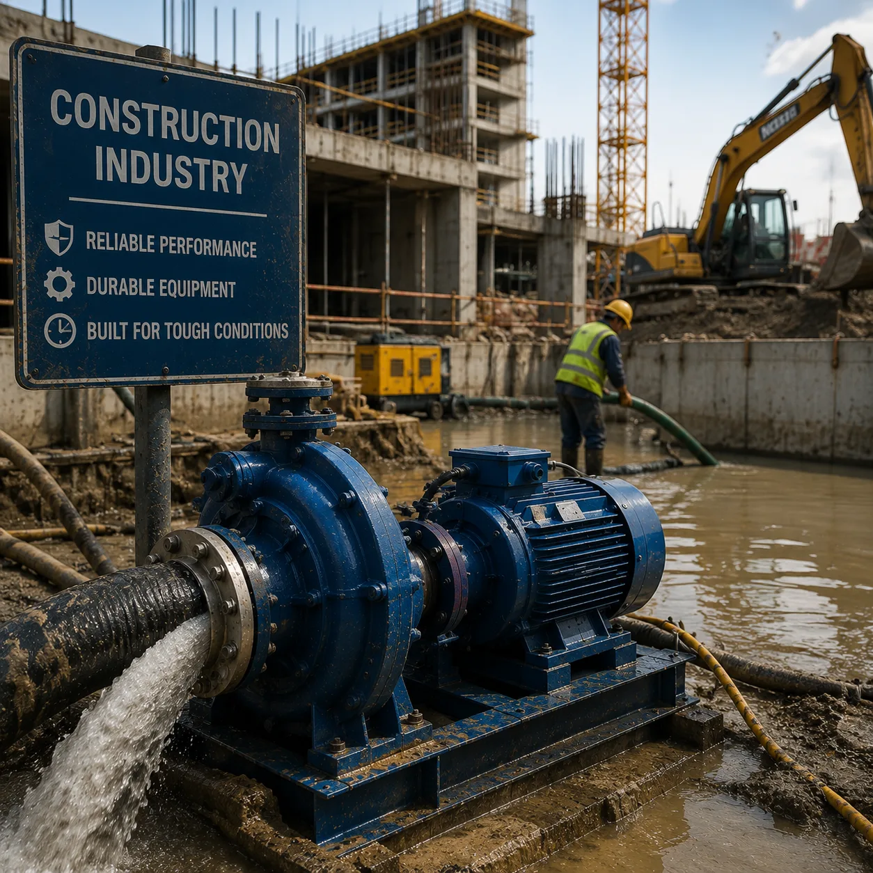 Construction Dewatering Pumps Karachi