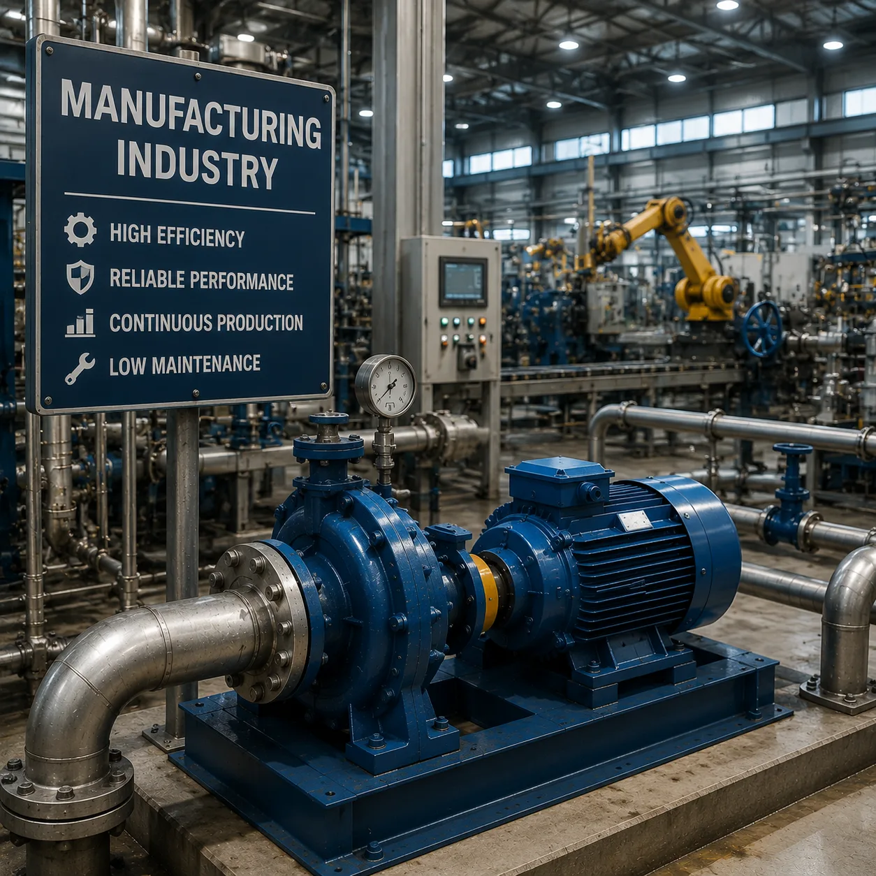 Manufacturing Process Water Pumps