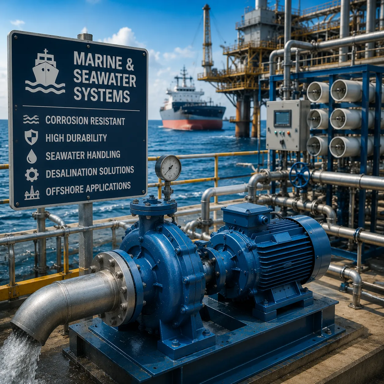 Marine & Seawater Pumps Karachi