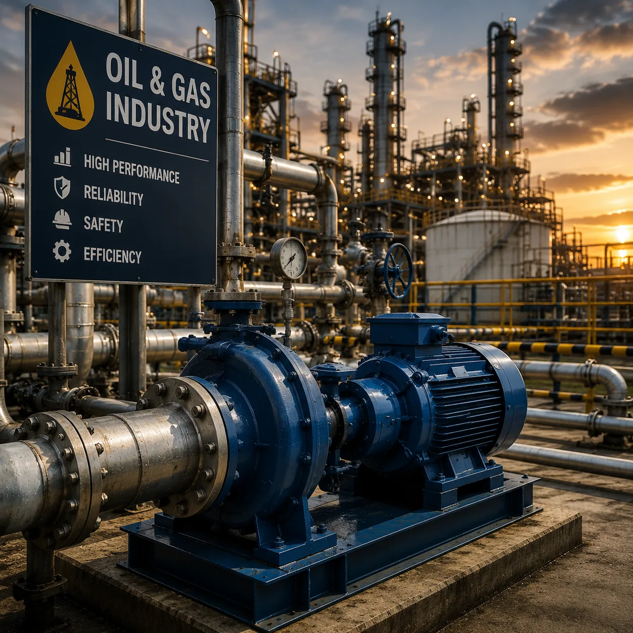 Oil & Gas Refinery Pumps Karachi