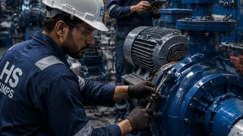 SS 316L Acid Transfer Pump & Coupled Drive Overhaul